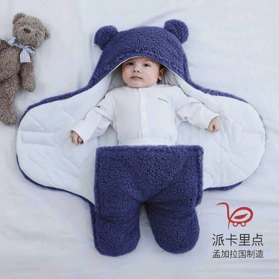 Baby Sleeping blanket (Blue)
